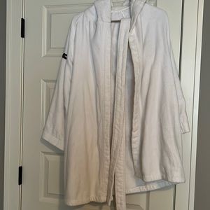 Womens Lacoste terry robe